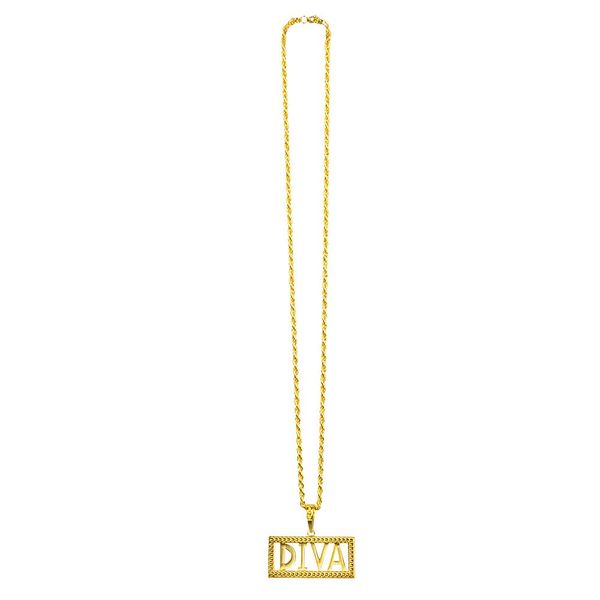 Boland 64307 Necklace Diva Gold