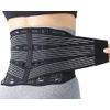 三進興産 sorubo Breeze, Softness Lower Back Guard Triple Support Black Medium 63101 