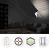 100% Blackout Roller Shades Window Curtains Cordless Door Blind Light Blocking