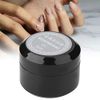 8ml / Bottle Nail polish, Nail Painted Gel Metallic Nail Art UV Varnish Lacquer (silver)