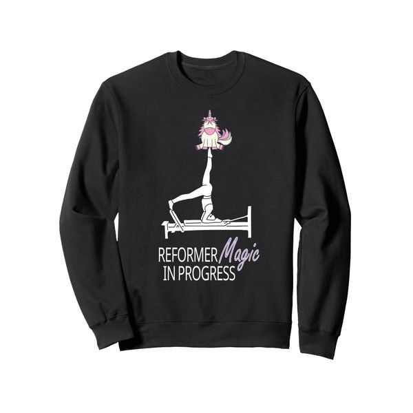 Pilates unicorn Reformer Pilates Performer Magic in progress Sweatshirt