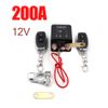 Dual Remote Control 12V 200A Car Master Battery Disconnect Power Switch Isolator