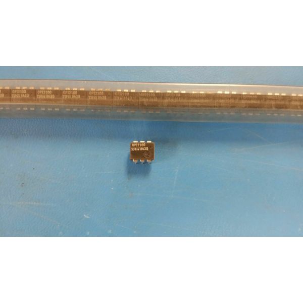 (2 PCS) OPI2100 TRW  NPN-OUTPUT DC-INPUT OPTOCOUPLER,1-CHANNEL,4KV ISOLATION,DIP