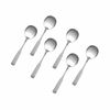 Stainless Steel Bouillon Spoon, Flatware Set 'Esquire' for (6)