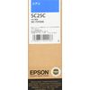 Genuine Epson Ink Bottle Cyan SC25C Small