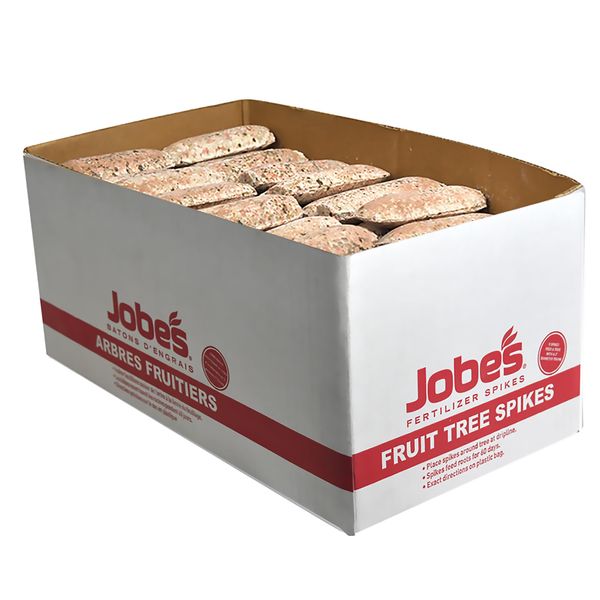 Jobe’s, 02612, Fertilizer Spikes, Fruit Tree, 160 Count, 38lbs, Brown