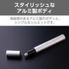 Tescom TNC20 S Etiquette Cutter, Nose Hair Cutter, Battery-operated, Blade Only, Washable, Men's, Anodized Silver, Genuine Product