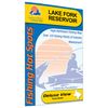 Fork Reservoir Fishing Map, Lake