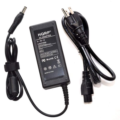 HQRP 19V AC Adapter Charger for Harman Kardon Onyx Wireless Speaker, Studio 8 7 6 5 4 3 2 1, Studio-1, Studio-2, Studio-3, Studio-4, Studio-5, Studio-6, Studio-7 System Power Supply Cord Adaptor