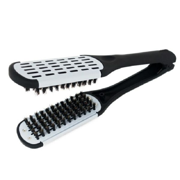 Ceramic Strainer CS-19H04 Ceramic Strainer AIVIL Straight Brush Ceramic Plate Hair Iron Curling Iron Glossy Boar Bristle Straight Hair Professional Beauty Salon Specialty Store Shiny Hair and Beautiful Skin Research SHOP