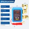 Car Truck Wireless Remote Battery Disconnect Kill Switch +LED Digital Display