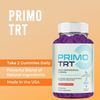 Primo TRT Gummies Maximum Strength Formula Chewable Vitamin 60 Gummies