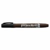 Shachihata Face Paint Marker, Brush Type, Black KFF-F-K