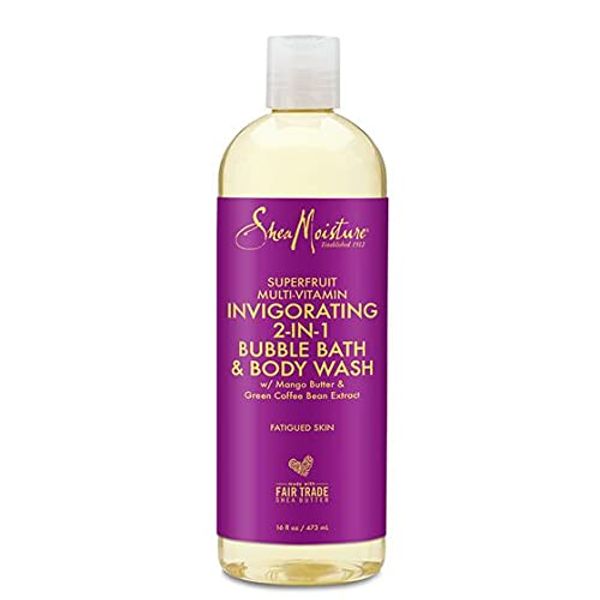 Shea Moisture Superfruit complex bubble bath & body wash, 16 Fluid Ounce