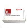Double sided mirror # 4 (pack of 6) Rhodium Coated