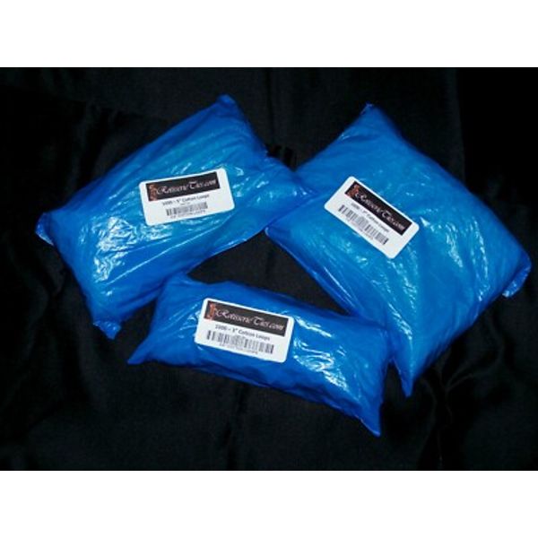 3" Cotton / Rubber Super Stretchy Elastic Face Mask Ties 1000 Ct.