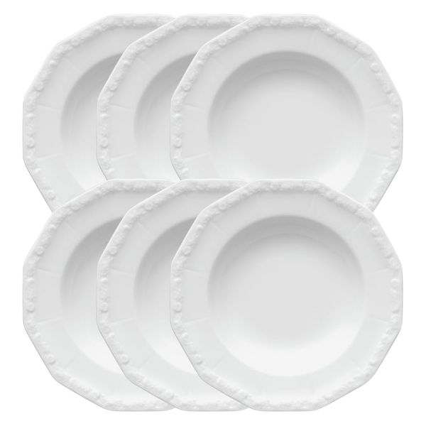 Rosenthal Maria Weiss Suppenteller-Set 6tlg.