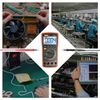 Auto Ranging Digital Multimeter Trms 6000 With Battery Alligator Clips Test Lead