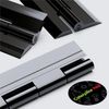 3 x Acrylic Hinge 150mm Black, Continous Acrylic Piano Hinges,