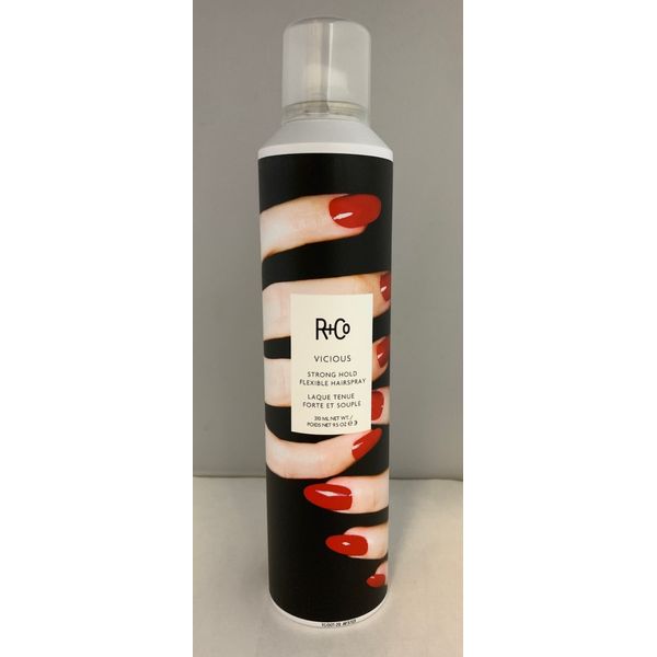 R+Co Vicious Strong Hold Flexible Hairspray, 9.5 oz