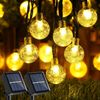 Solar Powered 30 LED String Light Garden Path Yard Decor Lamp Outdoor Waterproof