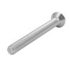 Sourcingmap M4x50mm 304 Stainless Steel Countersunk Flat Head Hex Socket Screws DIN7991 20pcs