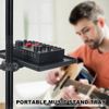 Adjustable Universal Microphone Stand Tray, Utility Shelf for Microphone Stand