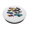 Hot Wheels - Car Sticker Collage With Logo PopSockets Swappable PopGrip