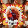 Gather Turkey Handmade Deco Mesh Wreath