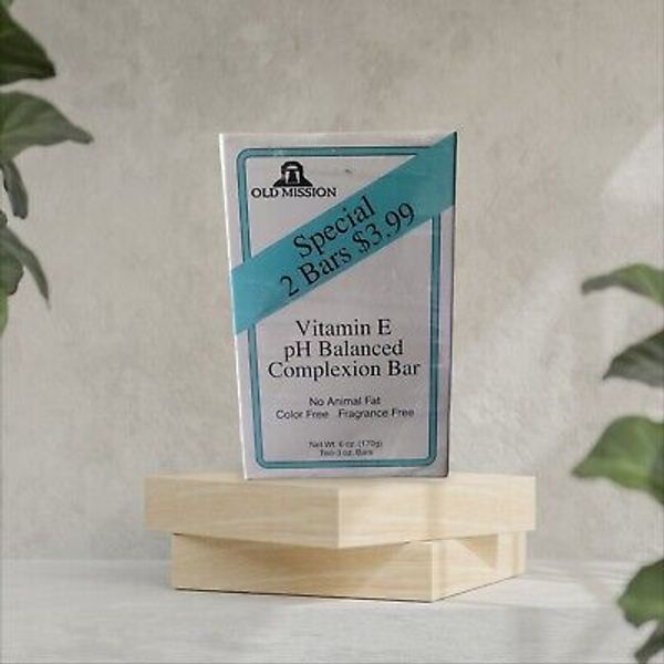 Vintage Health and beauty Vit. E,Ph balanced Old Mission Soap CO Bar of soap 2