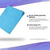 Sterilization Wraps 20x20" 500 Pack Blue Autoclave Wrap Sheets for Dental Use