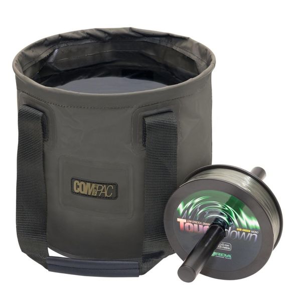 Korda Compac Spooling Bucket - Fishing Bucket for Rewinding Fishing Line