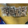 1/64 - (4) 12 packs Round Hay Bales - Brown/tan