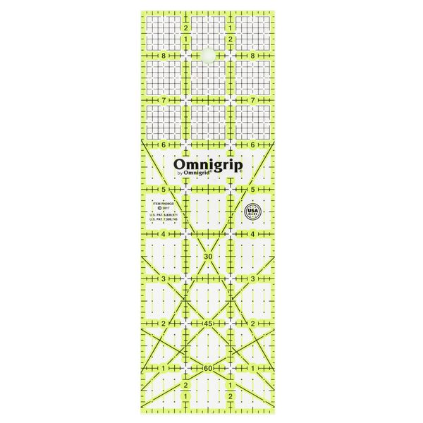 Omnigrid Omnigrip 3" x 9" Rulers & Accessories