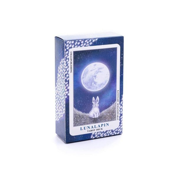 78pcs Tarot Lunarapin Rabbit Tarot Deck Tarot Card Tarot Card Game Party Table Board Game Card Deck Lucky Oracle Cards