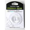 Ultimately Pleasurable, Enjoyable and Exciting Ribbed Ring Ice Clear, New