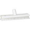 Vikan 70415 Deck Scrub,Waterfed,Stiff,11",PP/PBT,White