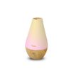 Crane Aroma Therapy Diffuser, 6 Ounce Tank, Essential Oils Included, Color Changing Light, 9 Hour Run Time, Auto Shutoff, Wood Base
