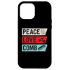 iPhone 14 Plus Peace Love Comb Musical Instrument Comb Harmonica Instrument Smartphone Case