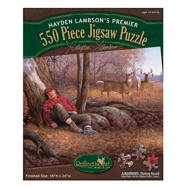 Reflective Art You Snooze You Lose Puzzle