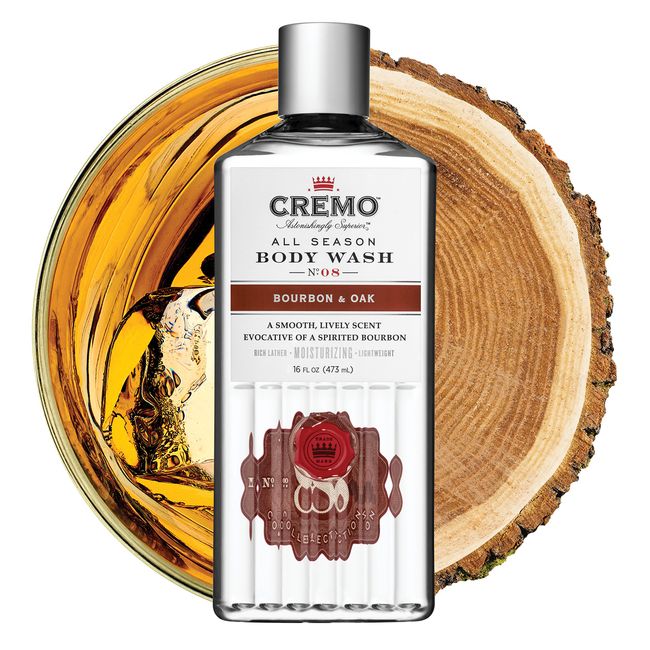 Cremo Body Wash Bourbon Vanilla