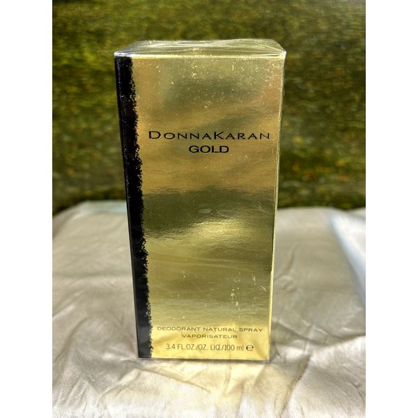 DONNA KARAN GOLD 100ML DEODORANT SPRAY (NEW WITH BOX & SEALED)