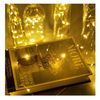 Wine Bottle Lights with Candle Flame, 10 Pack 20 LED Flameless Cork String Li...