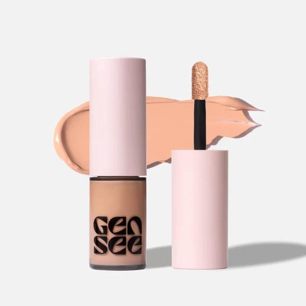 Gen See Mixed Media Matte Liquid Eyeshadow - LINEN 04 (Matte Ivory)