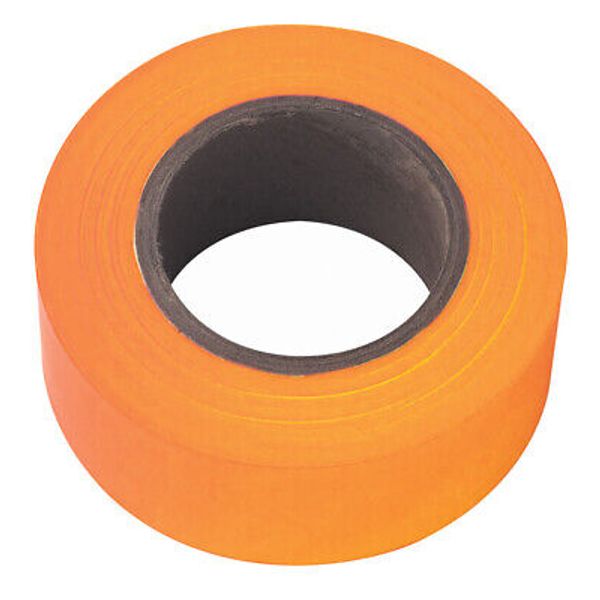 Irwin Strait-Line 150 ft. L PVC Flagging Tape Orange