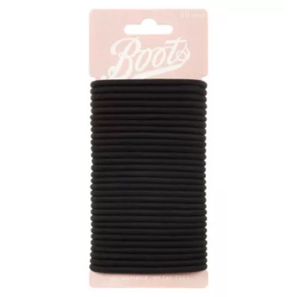Boots standard ponybands black 30s