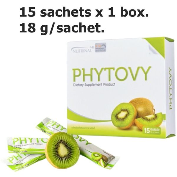 PHYTOVY Natural Detox Kiwi Extract Dietary delicious Good Health 15 sachets x 1