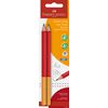 Faber-Castell Graphite Pencil Jumbo Grip - Two Tone Black/Assorted Colours (No Selection Possible) Two Pencil Pack
