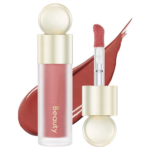 Velvet Matt Liquid Rouge Stick, Leicht Atmungsaktiv Blush Beauty Wand für Cheeks, Langanhaltend Wasserdicht, Natürlich Face Make-up, Flüssig Contouring Blush Stick für Frauen, Vegan & Cruelty-Free-04