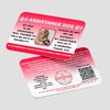 Assistance Dog Card with UK Law QR Code AD9